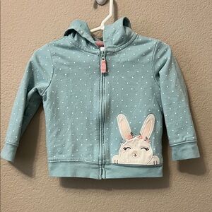 Bunny hooded jacket